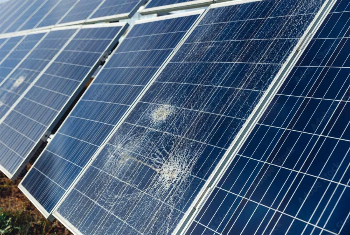 pannelli fotovoltaici e grandine